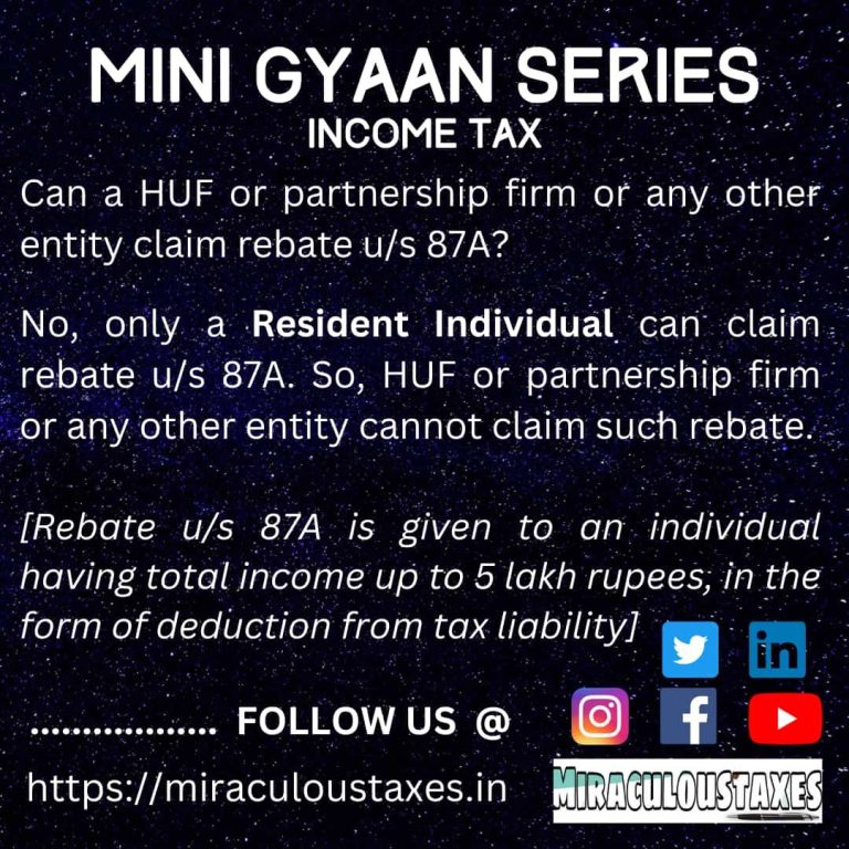 Mini Gyaan Series by CA Saba Naaz